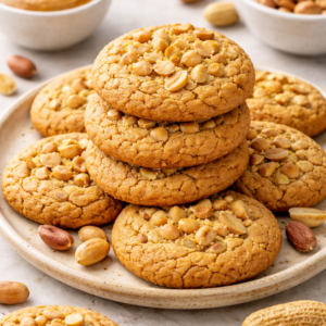 Peanut Butter Wheat Cookies