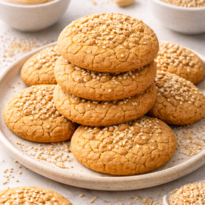 Tahini-wheat-cookies
